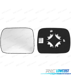 GLACE RÉTROVISEUR + BASE GAUCHE NISSAN TERRANO II 93- 02- CONVEXE