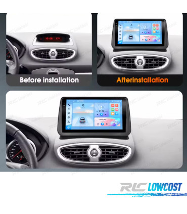 RADIO GPS ANDROID RENAULT CLIO 3 05-14