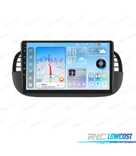 RADIO GPS ANDROID 13 FIAT 500 07-15