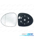 GLACE RÉTROVISEUR + BASE GAUCHE RENAULT TWINGO 07-11 ASPHÉRIQUE