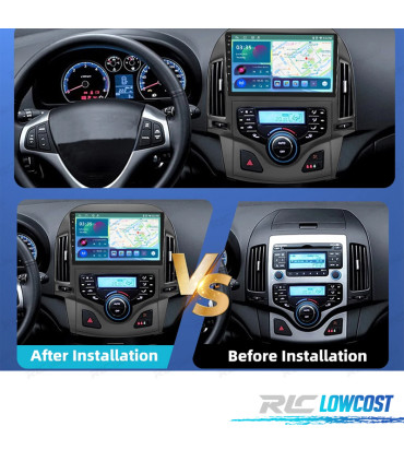 RADIO GPS ANDROID 13 HYUNDAI I30 07-11