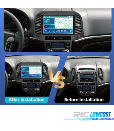 RADIO GPS ANDROID 13 HYUNDAI SANTA FE 06-12
