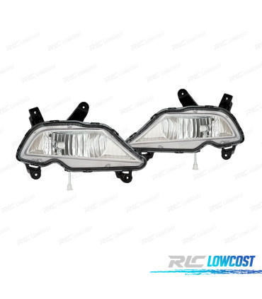 PHARES ANTI-BROUILLARD HYUNDAI I20 3 5P 15- TRANSPARENT
