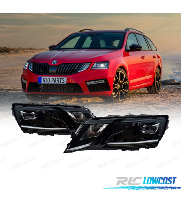 PHARES LED SKODA OCTAVIA 17-20