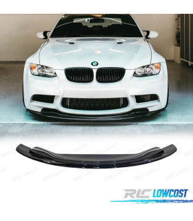 SPOILER LAME AVANT BMW E90 E91 E92 E93 05-12 LOOK M3 GTS NOIR BRILLANT