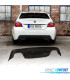 DIFFUSEUR BMW E60 E61 LOOK M DOUBLE SORTIE NOIR BRILLANT