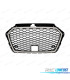 CALANDRE AUDI A3 8V 16-20 LOOK RS3 NOIR GRIS RADAR