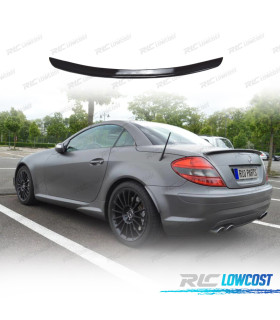 AILERON BECQUET LAME DE COFFRE MERCEDES SLK R171 04-11 LOOK AMG NOIR BRILLANT