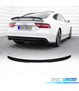 AILERON LAME DE COFFRE AUDI ​​​A7 SPORTBACK 11-15 NOIR LOOK S LINE