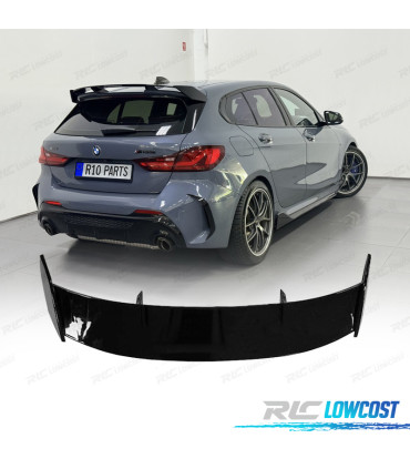 AILERON SPOILER DE TOIT BMW F40 LOOK M 135i NOIR BRILLANT