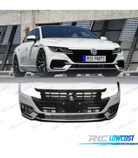PARE-CHOCS AVANT VOLKSWAGEN VW ARTEON 17-20 LOOK R-LINE PDC NOIR