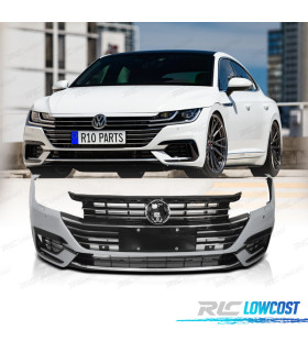PARE-CHOCS AVANT VOLKSWAGEN VW ARTEON 17-20 LOOK R-LINE PDC CHROMÉ