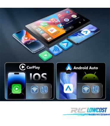 RADIO GPS 9'' ANDROID 13 VOLVO XC60 08-18 2 DIN 4GB+64GB