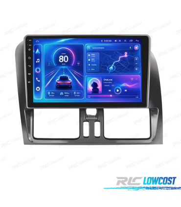 RADIO GPS 9'' ANDROID 13 VOLVO XC60 08-18 2 DIN 4GB+64GB