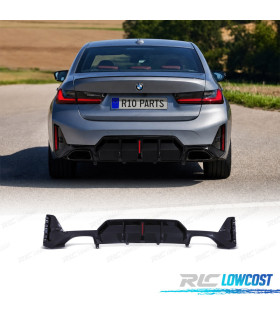 DIFUSEUR BMW G20 LCI 23-25 LOOK M NOIR BRILLANT + FEU DE FREINAGE