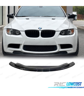 SPOILER LAME AVANT BMW E92 E93 LCI 10-14 LOOK M3 GTS NOIR BRILLANT
