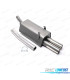 POT D'ÉCHAPPEMENT BMW E36 L6 91-98 SÉRIE 3 INOX x2