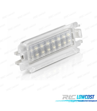 ÉCLAIRAGE PLAQUE D´IMMATRICULATION LED RENAULT CLIO II 01-04 DACIA LOGAN 04-12 SANDERO 08-12