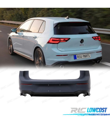 PARE-CHOCS ARRIÈRE VOLKSWAGEN VW GOLF 8 LOOK GTI