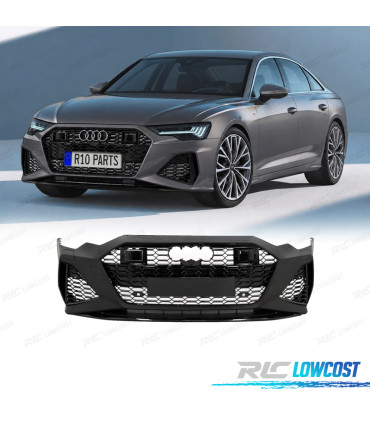 PARE-CHOCS AVANT AUDI A6 19-24 LOOK RS6 PDC ACC