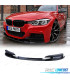 LÈVRE DE SPOILER BMW F30 F31 15-19 LOOK M PERFORMANCE NOIR BRILLANT