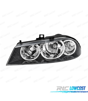 PHARE GAUCHE ALFA ROMEO 156 03-05 CHROMÉ NOIR