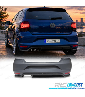 PARE-CHOCS ARRIÈRE VOLKSWAGEN VW POLO 6R 6C 09-17 LOOK SPORT