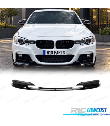 LIP SPOILER BMW F30 F31 LOOK M PERFORMANCE NOIR BRILLANT