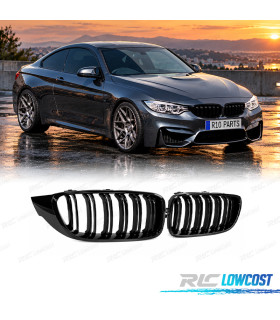 CALANDRE BMW F32 F33 F36 LOOK M4 NOIR BRILLANT