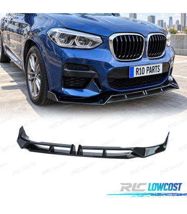 LIP SPOILER BMW X3 G01 21-24 LOOK M PERFORMANCE NOIR BRILLANT