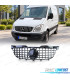 CALANDRE MERCEDES SPRINTER W906 06-13 LOOK GT NOIR BRILLANT CHROME