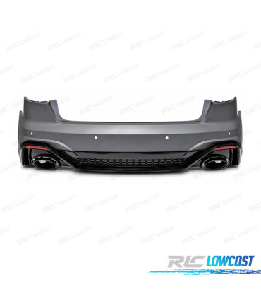 PARE-CHOCS ARRIÈRE AUDI A4 B9 20-24 LOOK RS4 PDC