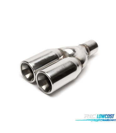EMBOUT D'ÉCHAPPEMENT INOX 89.0MM