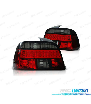 FEUX ARRIÈRE BMW E39 00-03 LED ROUGE NOIR