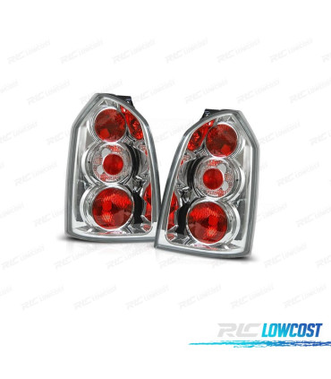FEUX ARRIÈRE HYUNDAI TUCSON 04-10 FOND CHROMÉ