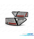 FEUX ARRIÈRE AUDI A5 07-12 LIGHT BAR FOND CHROMÉ