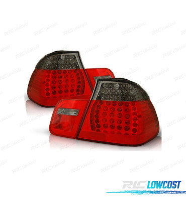 FEUX ARRIÈRE BMW E46 01-05 LED ROUGE FUMÉ LOOK M3