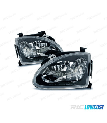 PHARES HONDA CRX LED SOL 92-97 NOIR
