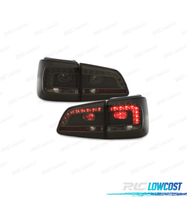 FEUX ARRIÈRE VOLKSWAGEN VW TOURAN 11-15 LED TRANSPARENT FUMÉ