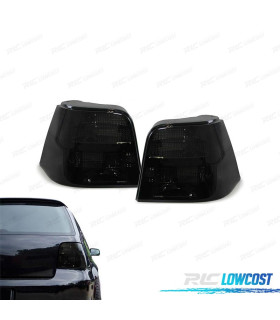 FEUX ARRIÈRE VOLKSWAGEN VW GOLF 4 97-03 CHROMÉ FUMÉ