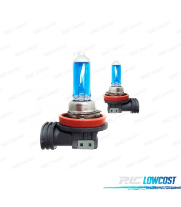 AMPOULES H11 TYPE XÉNON LUMIÈRE BLANCHE