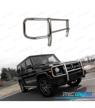 BARRE DE PROTECTION AVANT MERCEDES CLASSE G W463 89-18 LOOK AMG G65