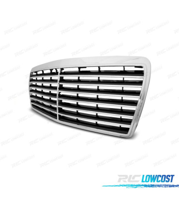 CALANDRE RADIATEUR AVANT MERCEDES W124 93-95 AVANTGARDE CHROMÉ