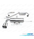 LIGNE D'ÉCHAPPEMENT INOX VOLKSWAGEN VW GOLF V POUR AUDI A3 8P