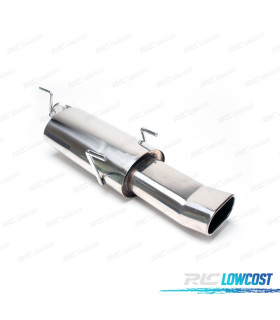POT D'ÉCHAPPEMENT POUR OPEL VECTRA 1995-2003 INOX DTM
