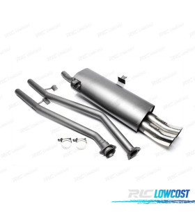 POT D'ÉCHAPPEMENT POUR BMW SÉRIE 3 E30 L4 1982-1993 x2 DTM