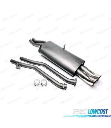 POT D'ÉCHAPPEMENT POUR BMW SÉRIE 3 E30 L6 1982-1993 x2 DTM