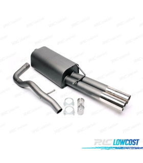 POT D'ÉCHAPPEMENT POUR VOLKSWAGEN VW BORA 1998-2005 x2