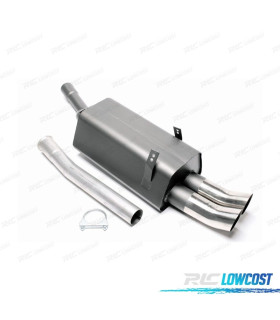 POT D'ÉCHAPPEMENT POUR BMW SÉRIE 3 E36 L6 1991-1998 x2 DTM