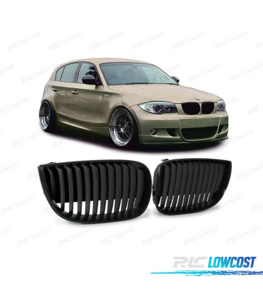 CALANDRES BMW E81 E87 LOOK M PERFORMANCE 04-07 BORD FIN NOIR
